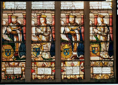 Window Depicting Francois de Bourbon, Rene d
