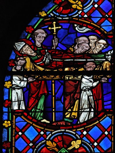 Window depicting St Martin