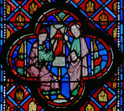 Ezekiel Draws a Plan of Jerusalem on a Tablet by French School
