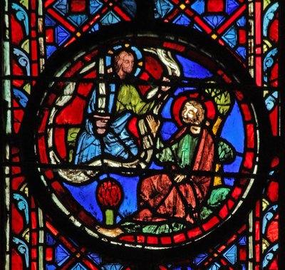 God Telling Israel He Will Destroy It with the Sword by French School