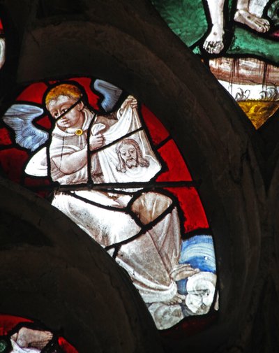Window depicting an Angel with Veronica