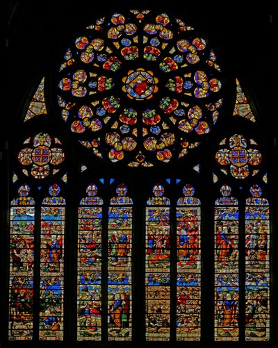 God the Father Surrounded by Cherubim and Angels, Life of Moses by French School
