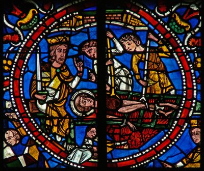 Window w121 depicting St Vincent