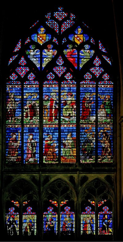 St Peter and St Paul window by French School