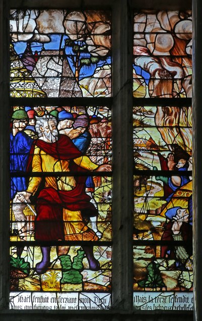 The Punishment of Nadab and Abihu, the Sons of Aaron by French School