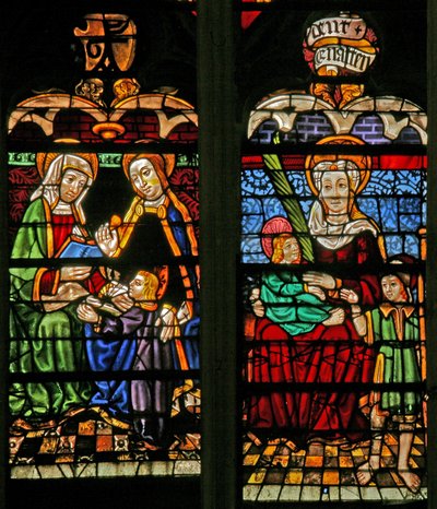 Mary Salome? St Anne, Mary and Christ by French School
