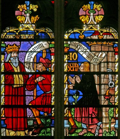 A scene from the story of Joseph: the Pharaoh
