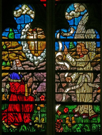 Scenes from the story of Daniel: a vision of the Crucifixion by French School