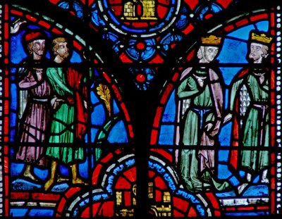 Ahasuerus and Esther Attend the Festival by French School
