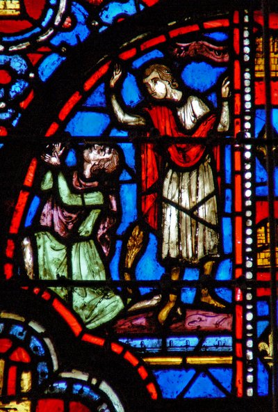Mordecai Rents His Clothes and Puts on Sackcloth and Ashes by French School