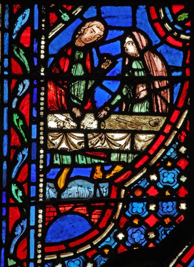 Saul Receiving Samuel by French School