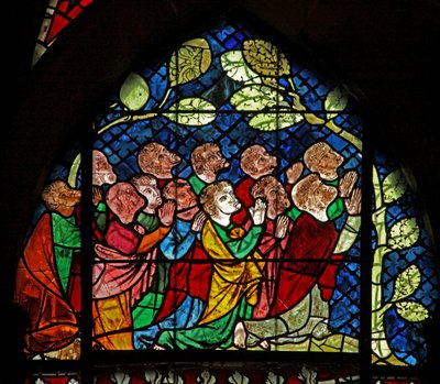 The Apostles at the Ascension by French School