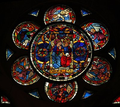 The Coronation of the Virgin by French School
