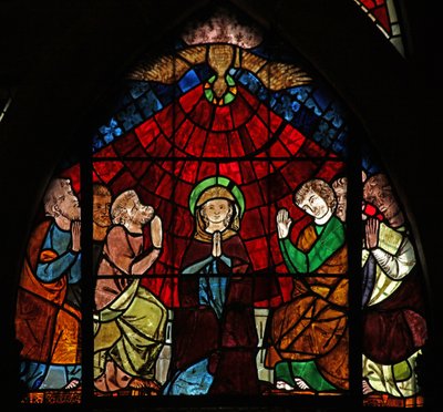 The Virgin Mary and the Apostles at Pentecost by French School