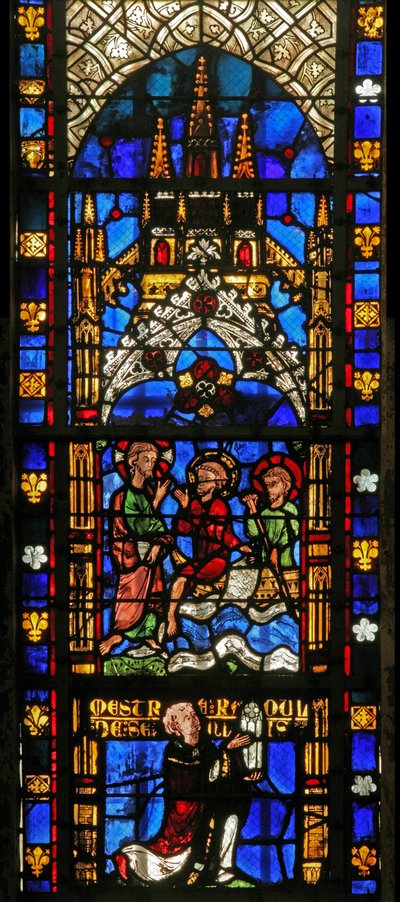 Calling of St Peter (Window W14) by French School