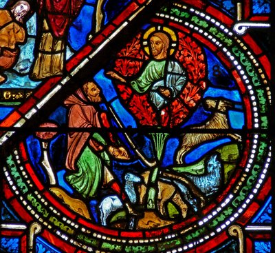 Moses and the Burning Bush by French School