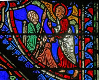 The Annunciation to St Anne by French School