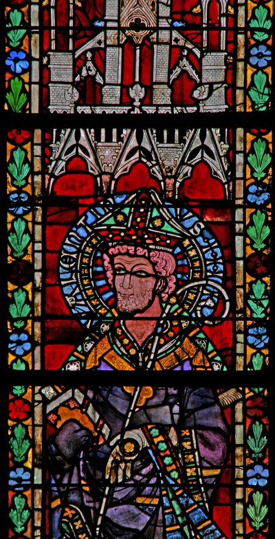 Window w205 depicting St Valentin by French School