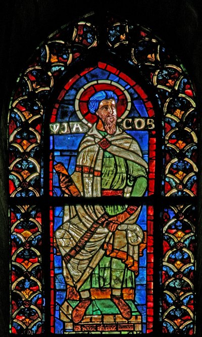 Window w210 depicting Jacob by French School