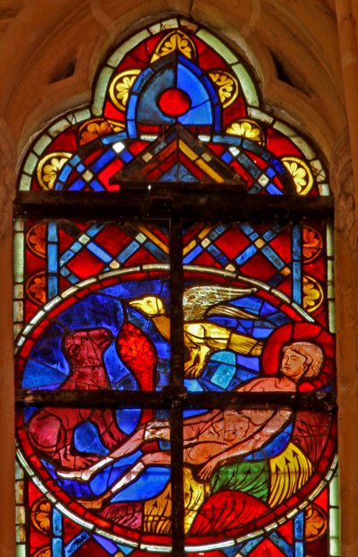 Window depicting St Vincent