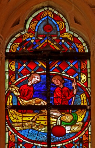 Window depicting St Vincent