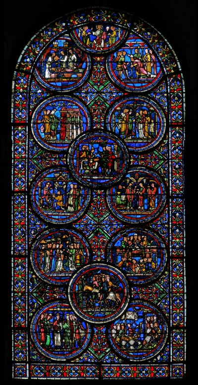 St Thomas Becket Window by French School