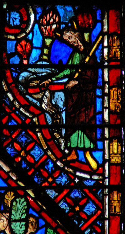 Moses at the Rock of Horeb by French School