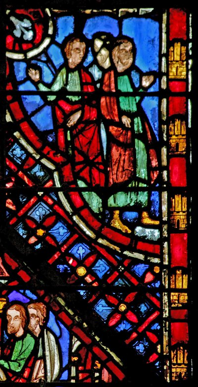 Moses before Pharaoh by French School