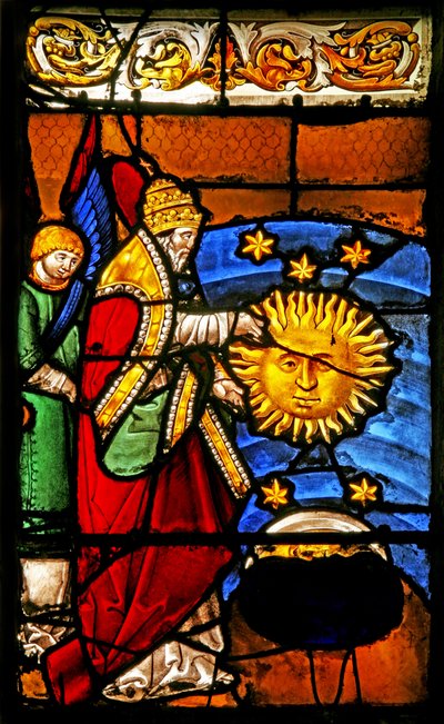 Creation of the Sun and Moon by French School