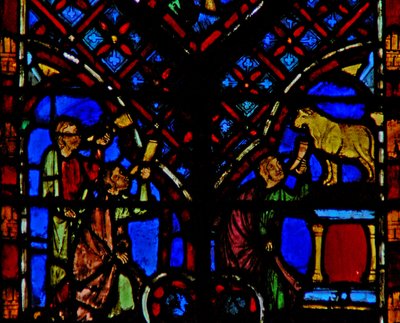 The Israelites Worship the Golden Calf by French School