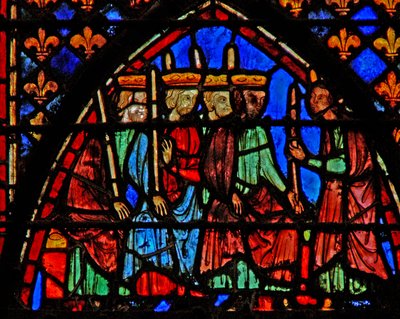 Moses Reunites the Tribute Princes; Gathers Their Staffs by French School