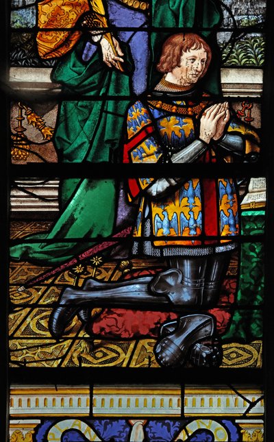 Window depicting a donor - Jean de Montmorency by French School