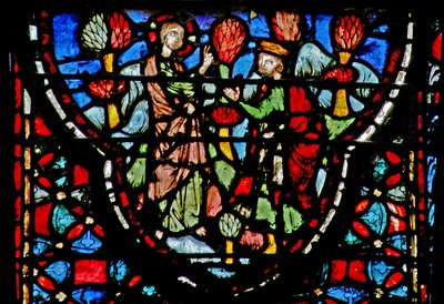God Talking with Joshua by French School