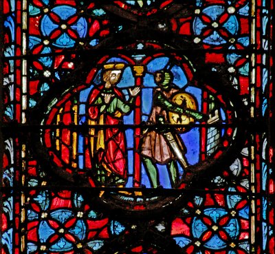 Joshua Meets the Gibeonites by French School