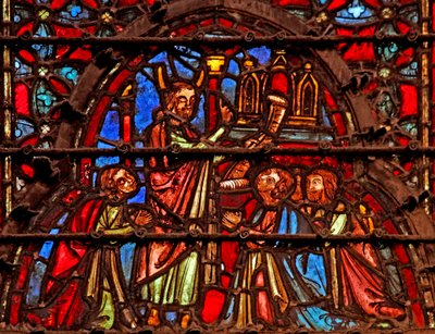Moses Places the Book of the Law by the Ark by French School