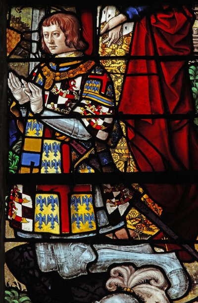 Window depicting a donor - Francois de Montmorency by French School