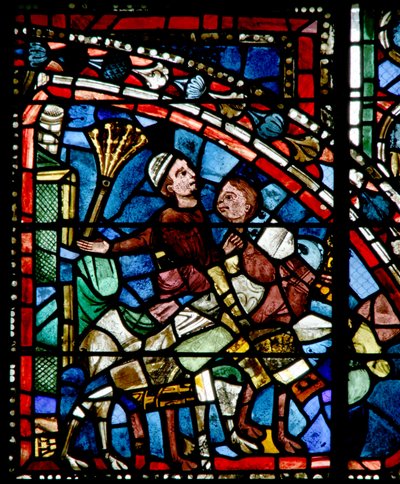 Window depicting Abraham