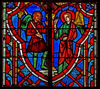 Gideon Meets an Angel. Judges 6:11 by French School