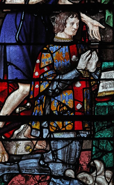Window depicting a donor - Jean de Laval by French School