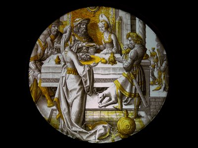 Window w67 Depicting Salome with the Baptist