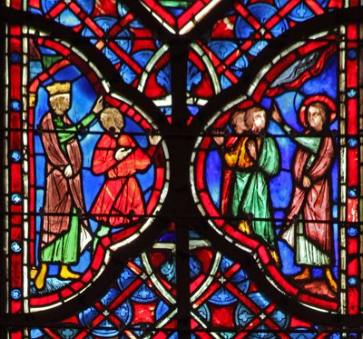Isaiah Before King Achaz. Is 7:14 by French School