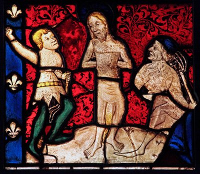 Window w6 Depicting the Flagellation by French School