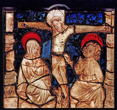 Window w7 Depicting the Crucifixion by French School