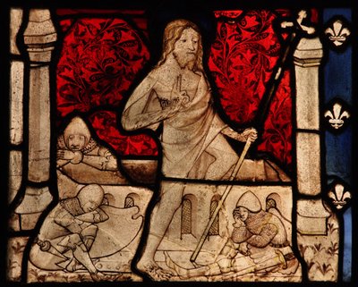 Window w80 Depicting the Resurrection by French School