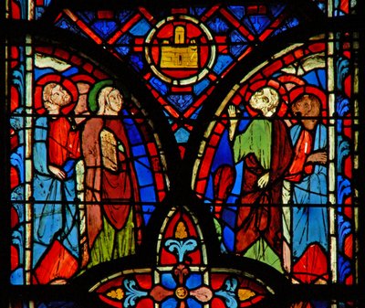 Holy Women and a Group of Apostles by French School