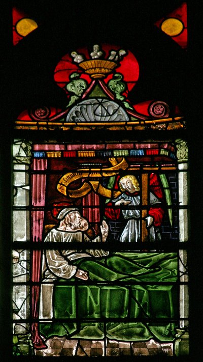 Window depicting Constantine