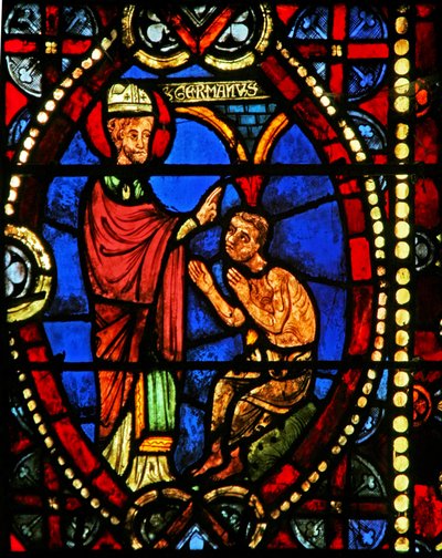 St Germain and the Son of Elaphius by French School