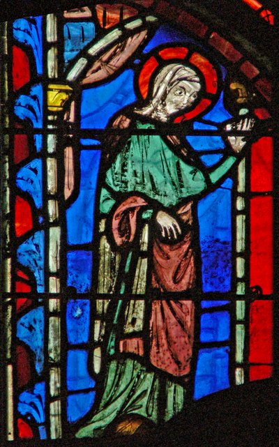 The Resurrection - A Holy Woman at Tomb by French School