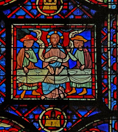 The Resurrection Cycle - The Supper at Emmaus by French School