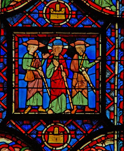 The Resurrection Cycle - The Road to Emmaus by French School